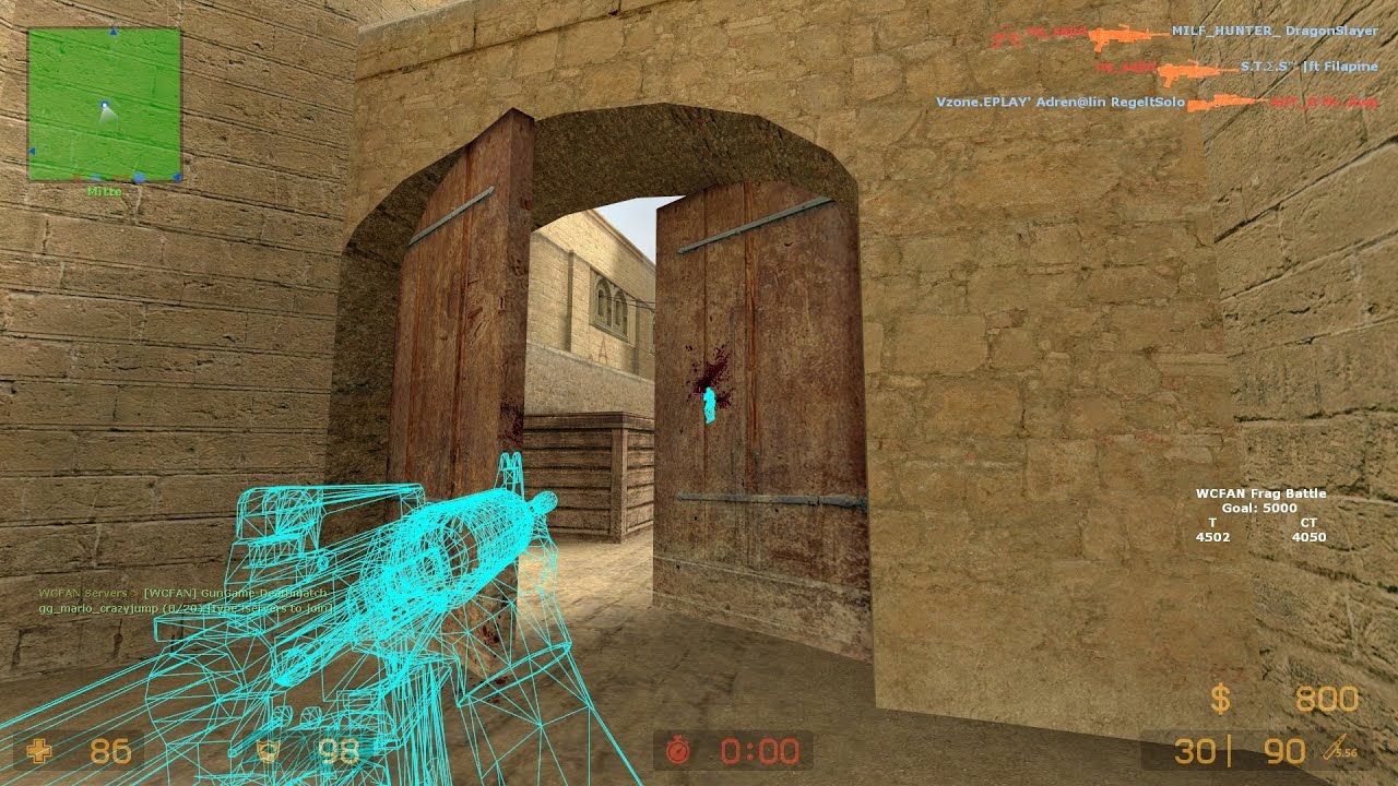 wall hack for cs 1.6 for steam